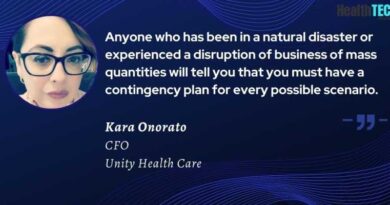 Kara Onorato, CFO, Unity Health Care