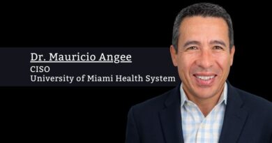 Dr. Mauricio Angee, CISO, University of Miami Health System