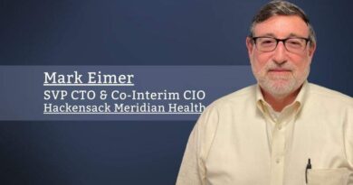 Mark Eimer, SVP CTO & Co-Interim CIO, Hackensack Meridian Health