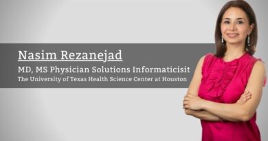 Nasim Rezanejad, MD, MS Physician Solutions Informaticisit, The University of Texas Health Science Center at Houston