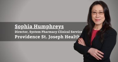 Sophia Humphreys, Director, System Pharmacy Clinical Services, Providence St. Joseph Health