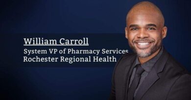 William Carroll, System VP of Pharmacy Services, Rochester Regional Healt