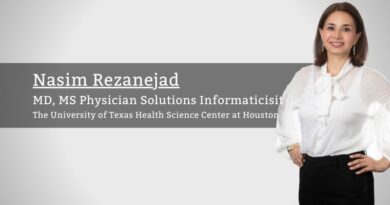 Nasim Rezanejad, MD, MS, Physician Solutions Informaticist, The University of Texas Health Science Center at Houston