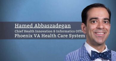 Hamed Abbaszadegan, Chief Health Innovation & Informatics Officer, Phoenix VA Health Care System