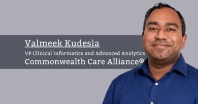 Valmeek (Vick) Kudesia, VP Clinical Informatics and Advanced Analytics, Commonwealth Care Alliance