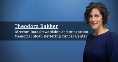 Theodora Bakker, Director, Data Stewardship and Integration and, Memorial Sloan Kettering Cancer Center