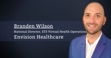 Branden Wilson, National Director, ET3 Virtual Health Operations, Envision Healthcare