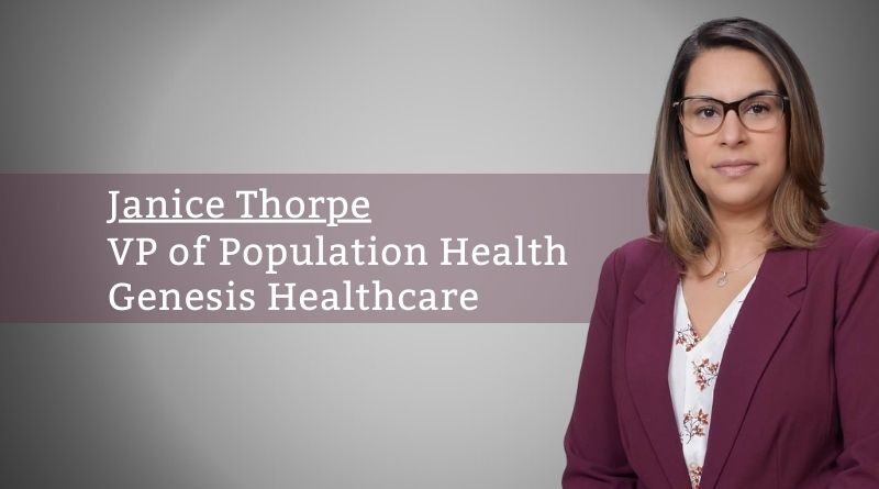 Janice Thorpe, VP of Population Health