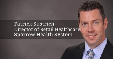 Patrick Sustrich, MS, Director of Retail Healthcare, Sparrow Health System