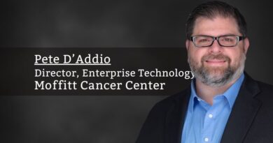 Pete D’Addio, Director, Enterprise Technology, Moffitt Cancer Center