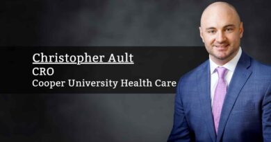 Christopher Ault, CRO, Cooper University Health Care