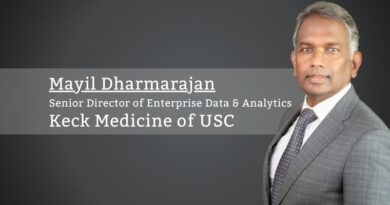 Mayil Dharmarajan, Senior Director of Enterprise Data & Analytics, Keck Medicine of USC