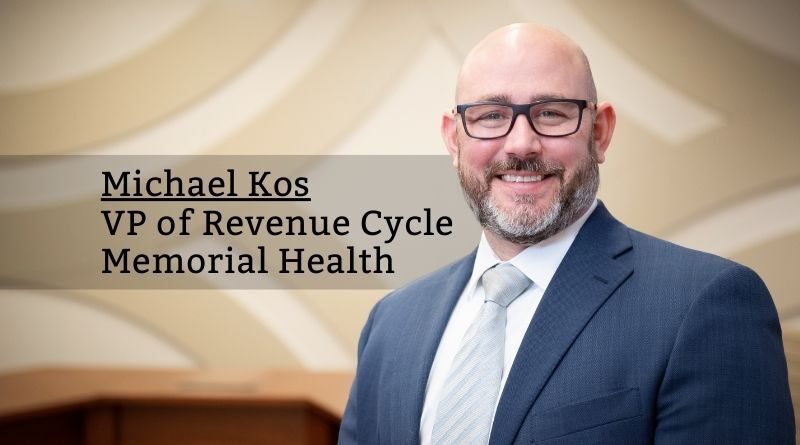 Michael Kos, VP of Revenue Cycle, Memorial Health
