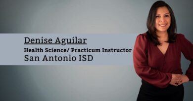 Denise Aguilar R.T. (R)(ARRT), B.S. Health Science, Health Science/ Practicum Instructor, San Antonio ISD