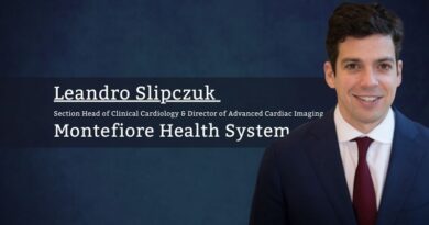 Leandro Slipczuk MD, PhD, FACC, Section Head of Clinical Cardiology and Director of Advanced Cardiac Imaging, Montefiore health system