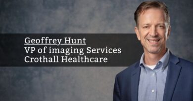 Geoffrey Hunt, VP of imaging Services, Crothall Healthcare