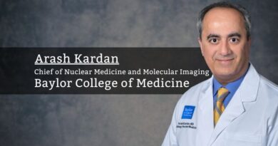 Arash Kardan, Chief of Nuclear Medicine and Molecular Imaging, Baylor College of Medicine