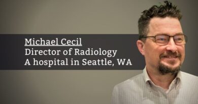 Michael Cecil MBA RT(R)(MR), Director of Radiology, a hospital in Seattle, WA