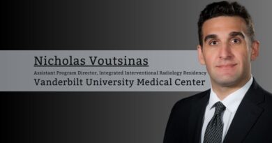 Nicholas Voutsinas, MD, RPVI, Assistant Program Director, Integrated Interventional Radiology Residency, Vanderbilt University Medical Center