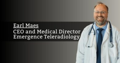 Earl Maes, the CEO and Medical Director of Emergence Teleradiology,