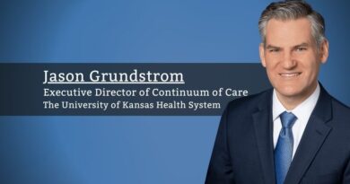 Jason Grundstrom, Executive Director of Continuum of Care, The University of Kansas Health System