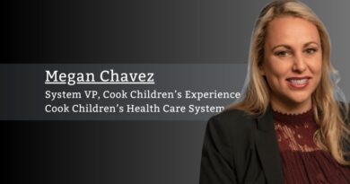 Megan Chavez, System VP, Cook Children’s Experience, Cook Children’s Health Care System