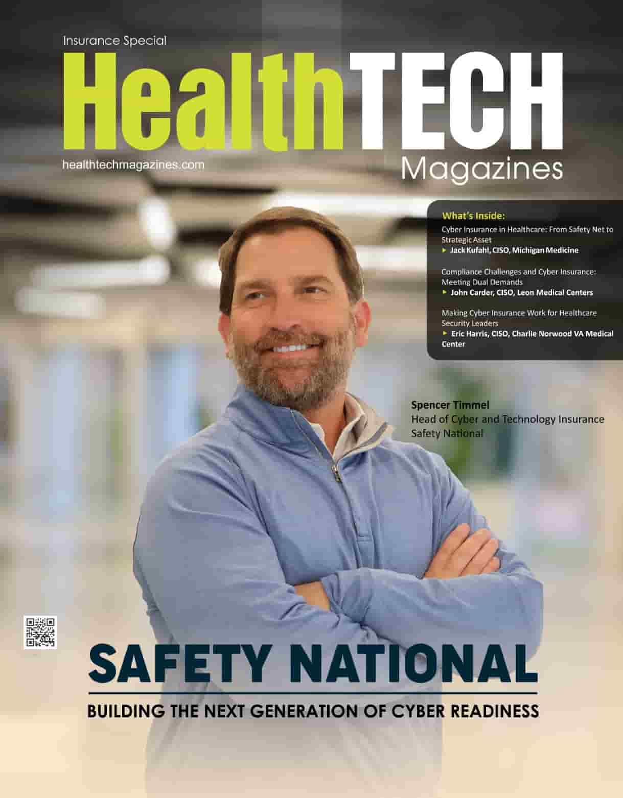 Spencer Timmel, Head of Cyber and Technology Insurance of Safety National