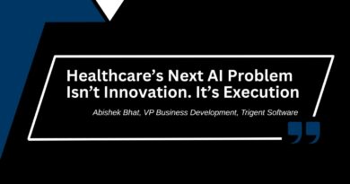 Abishek Bhat, VP Business Development at Trigent Software